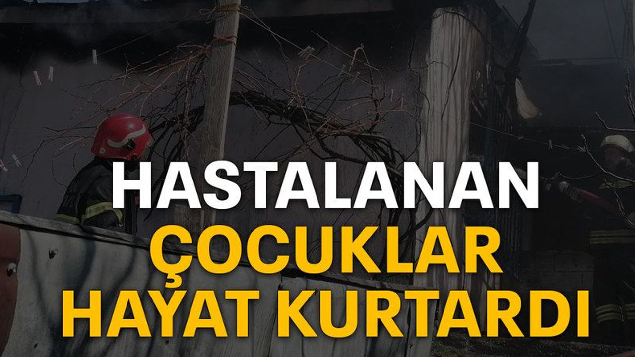 Hastalanan çocuklar hayat kurtardı